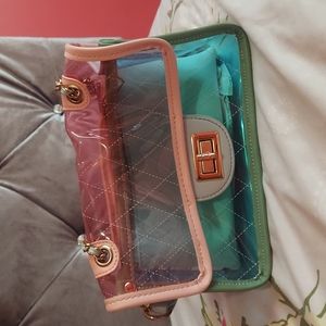 Cute pastel colored handbag